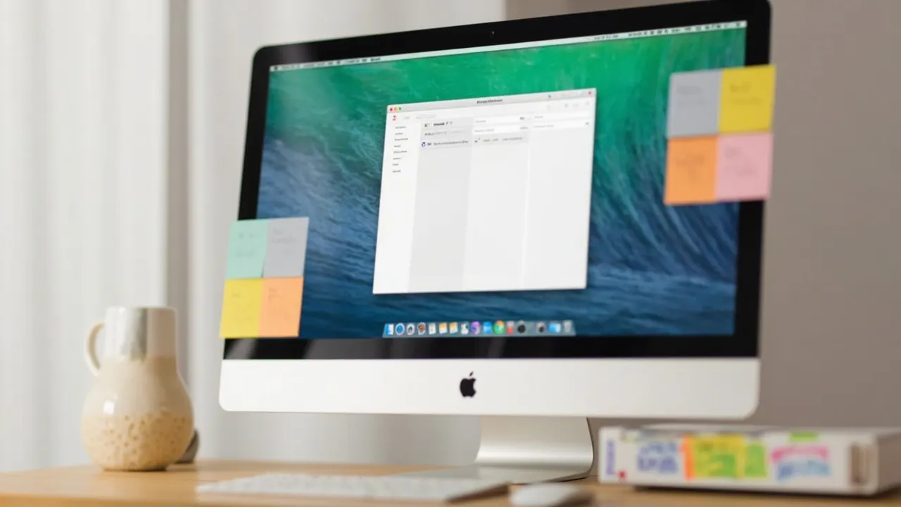 Desktop memo app